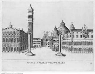 Palazzi diversi nel'alma città di Roma, et altre, Taf. 44: Venedig, Piazza di S. Marco
