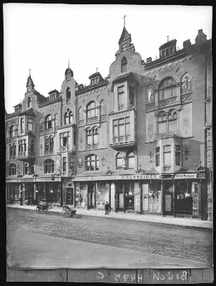 Wurzen. Geschäftsstraße