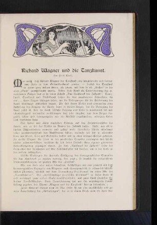 Richard Wagner und die Tanzkunst