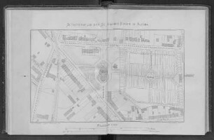 Situationsplan der St. Johannis-Kirche in Altona.