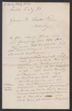 Brief an B. Schott's Söhne : 15.12.1880
