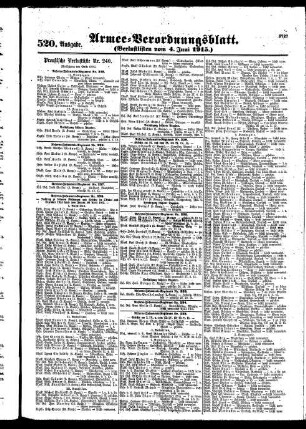 520.Ausgabe. Freitag, 4. Juni 1915