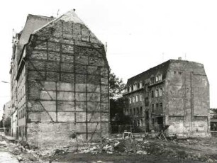 Dresden-Friedrichstadt, Friedrichstraße 26. Wohnhaus mit Hinterhaus