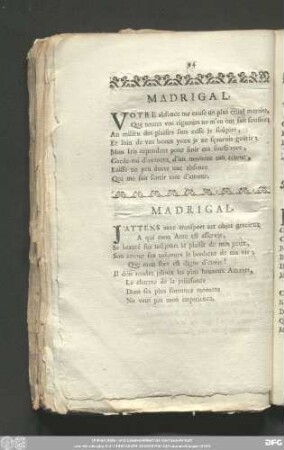 Madrigal.