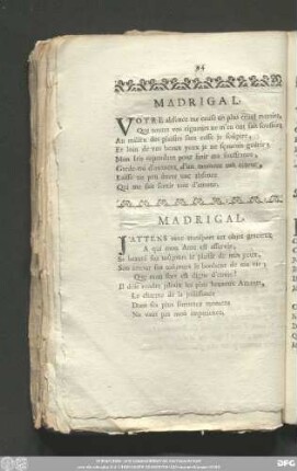 Madrigal.