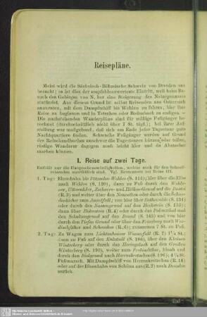 Reisepläne