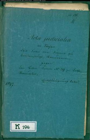 von Kanne, Frau, zu Breitenhaupt gegen Fiene Nr. 29 zu Lothe