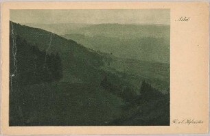 "Nebel" aus der Reihe "Aus dem Heimatbuch 'Wälder und Berge'"