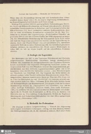 2. Geologie der Lagerstätte