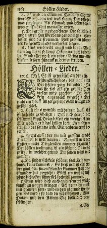 Höllen-Lieder.