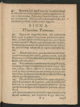 Signa. Wenceslaus Pannonius.