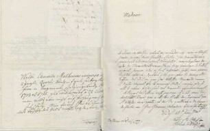 Christian von Mechel an Karoline Luise von Baden (Basel)