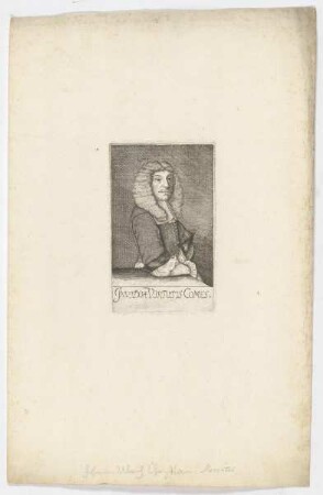 Bildnis des Johann Ulrich Christian