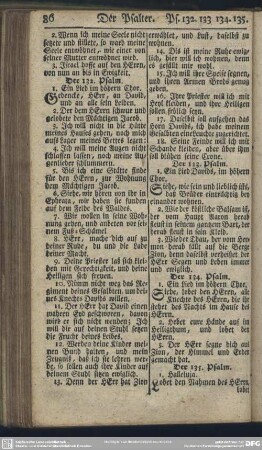 Der 132. Psalm