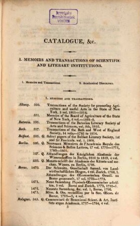 Catalogue of the library of the American Philosophical Society, held at Philadelphia for promoting useful knowledge