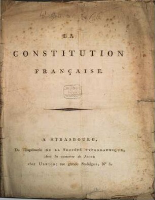 La Constitution Française