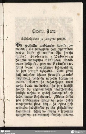 Prėni staw