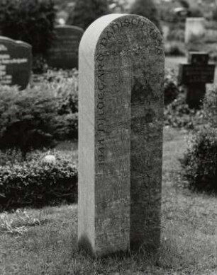 Grabstein für Hildegard Hanisch (Mustergrabstein)