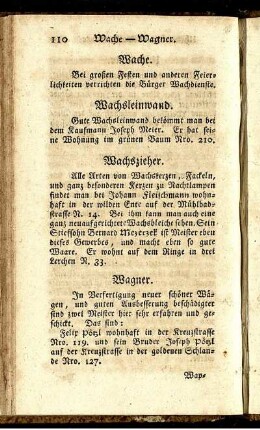 Wache. - Zwirnspitzenfabrik.