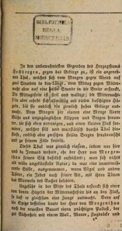 Die Geschichte des Herrn von Morgenthau. 1