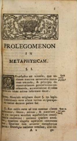 Sigismundi Storchenau ... Instituziones Metaphysicae : In IV. Libros Distributae, 1