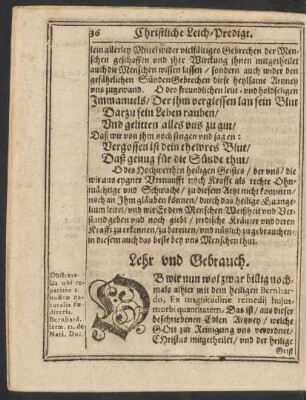 Lehr und Gebrauch.