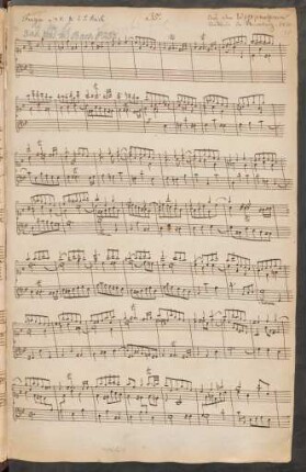 Fugen; cemb; e-Moll; BWV Anh. II 93