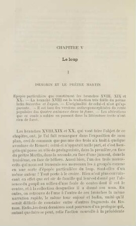 324-331, I. Isengrin et le Prétre Martin
