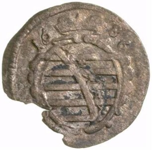 Münze, Dreier (NZ), 1686