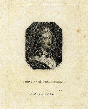 Bildnis von Christine (1626-1689), Königin von Schweden