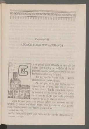 Capítulo VII - Leonor y sus dos hermanos