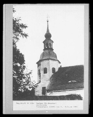 Kirche (evangelisch), Wachau bei Radeberg