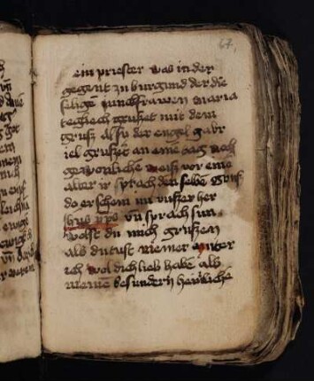 Exempel: Christus lehrt einen Priester beten