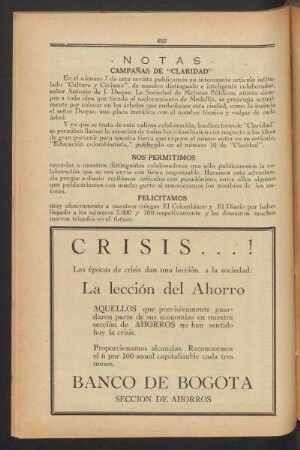Campañas de "Claridad"