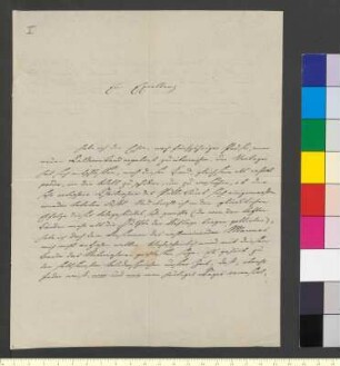 Brief von Gries, Johann Diederich an Goethe, Johann Wolfgang von