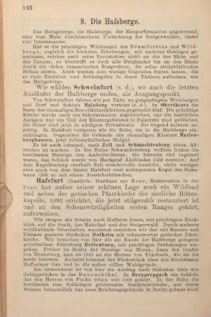 9. Die Hassberge.