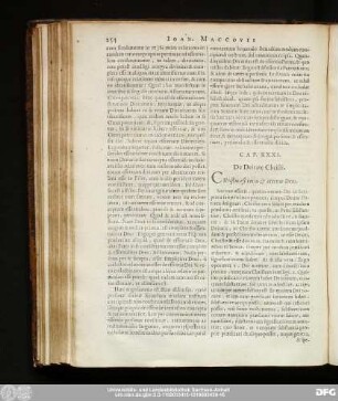 Cap. XXXI. De Deitate Christi.
