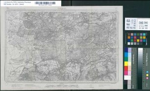 [Topographische] Karte von Belgien 1:60.000. 70 Sectionen auf 62 Blättern u. 1 Übersichtsblatt. Section 57 Chimay
