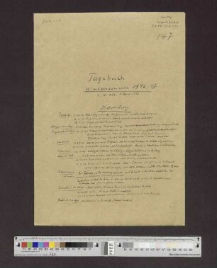 Band 147: Wintersemester 1946/1947