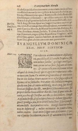Evangelivm Domincae XXIVI. Post Pentecosten.