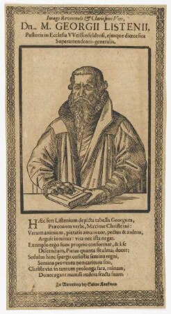 Bildnis des Georg List
