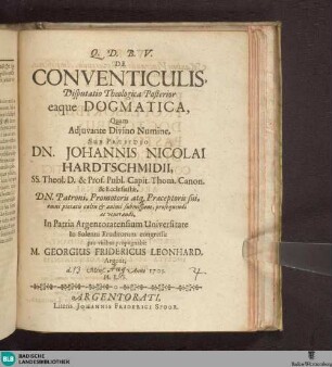 2: .. Posterior eaque dogmatica
