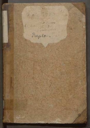 Eheregister I 1808-1864 Totenregister I 1808-1838