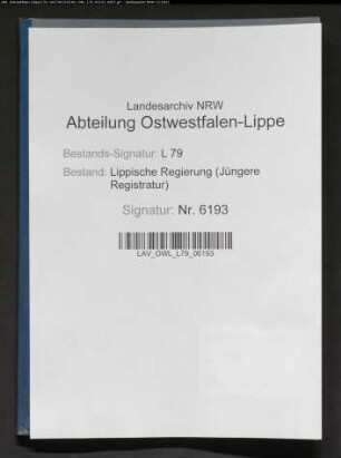 Statistik der Umlegungen (Allgemeines)