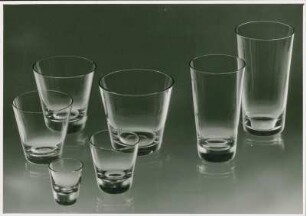 Glasbecher "B 62" und "B 61" von Richard Süßmuth Glashütte Immenhausen