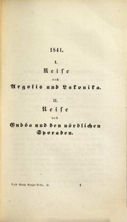 Wanderungen in Griechenland : im Gefolge des Königs Otto und der Königinn Amalie ; mit besonderer Rücksicht auf Topographie und Geschichte, 2
