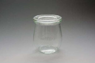 Rundrand-Glas 60 (Einmachglas mit Deckel)