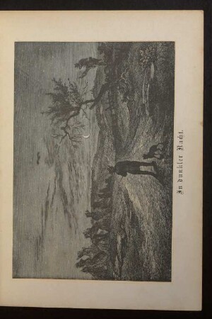 Tafel: In dunkler Nacht.