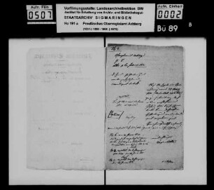 Dispenserteilung von der gesetzlichen Wanderzeit, Listen