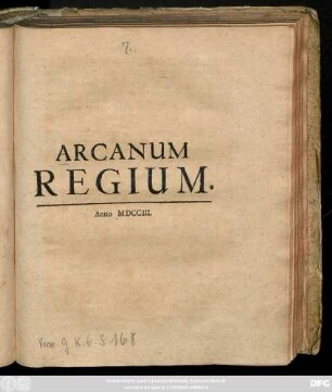 Arcanum Regium